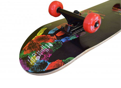 ACTION Kaykay Full Alüminyum 31.5 x 8 Pu Teker El Desenli