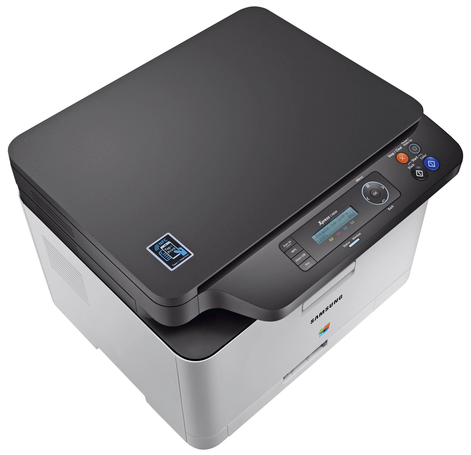 SAMSUNG Xpress C480W Farblaser 3-in-1 Laser-Multifunktionsdrucker (Farbe) WLAN Netzwerkfähig