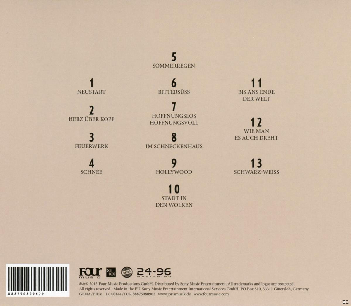 Albumcover mit Titelliste.