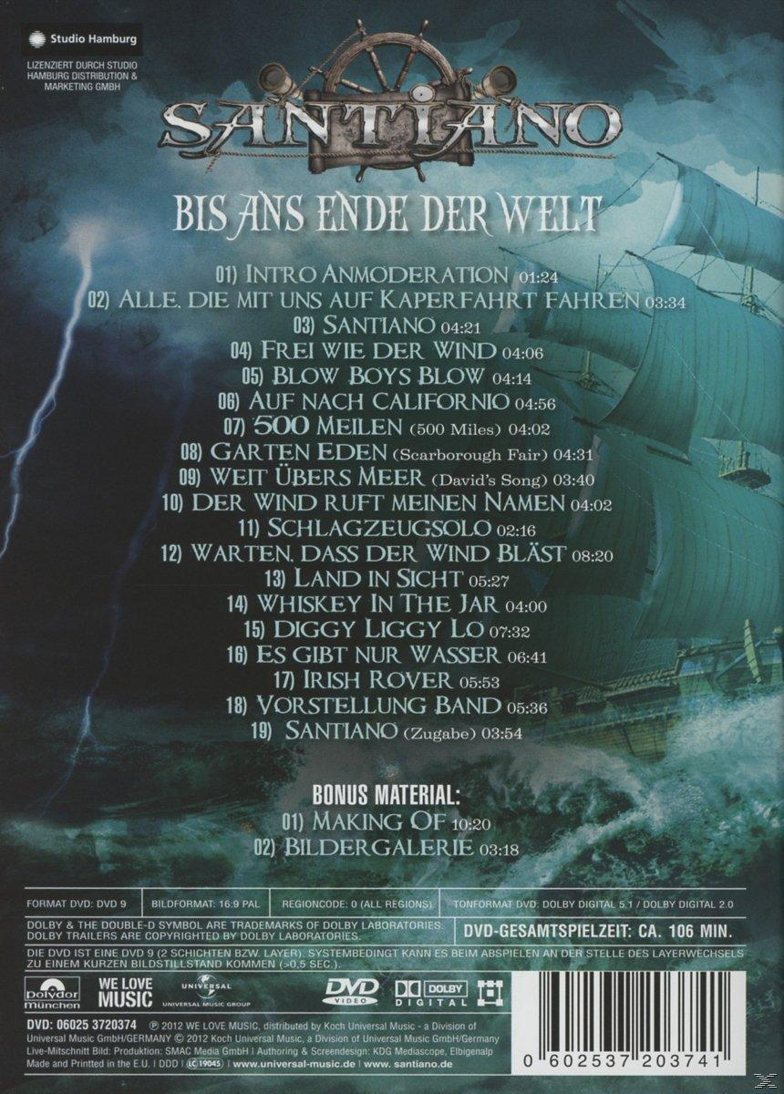 DVD-Cover mit einem Schiff auf See im Sturm, Text auf Deutsch. Bonusmaterial-Info ist unten.