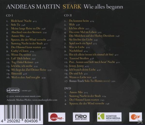 Andreas Martin - Stark (Wie Alles Begann) [Cd+Dvd]  - (CD)
