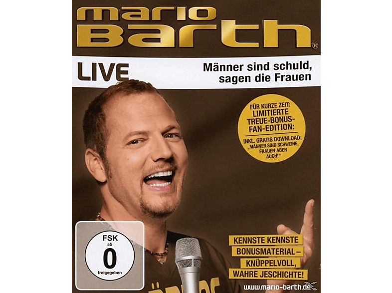 Mario Barth Männer sind schuld, sagen die Frauen Bluray auf Bluray online kaufen SATURN