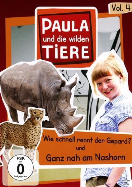 DVD und wilden Paula die Tiere - 4 Vol.