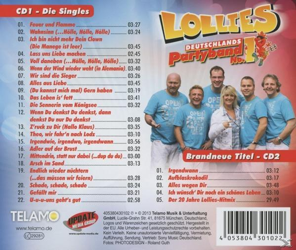 Lollies - Das Beste Von Deutschlands Partyband No 1  - (CD)