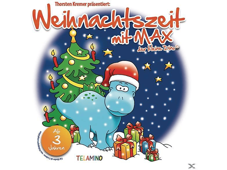 Thorsten Präsentiert Max Der Kleine Dino Kremer - Thorsten Kremer Präsentiert Weihnachtszeit Mit Max - (CD)