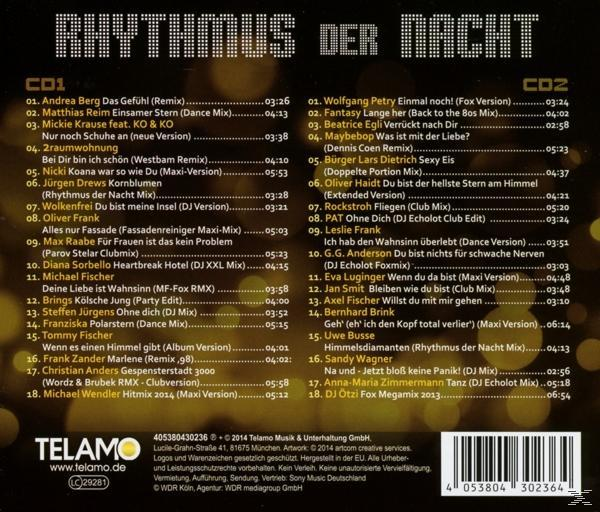 VARIOUS - WDR 4 Rhythmus Der Nacht Folge 12  - (CD)