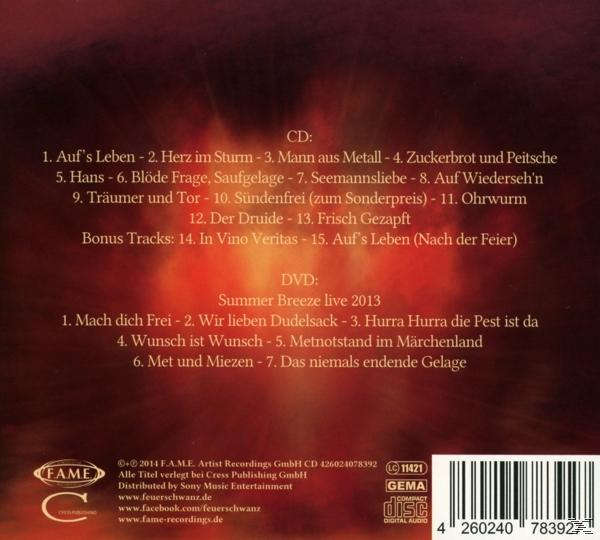 Feuerschwanz - Aufs Leben  - (CD)