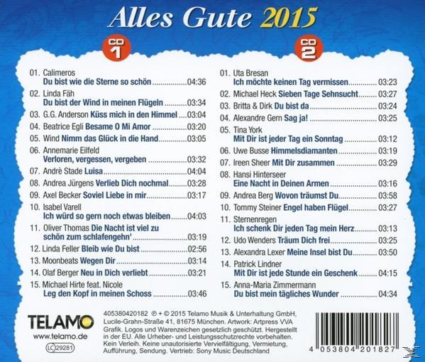 VARIOUS - Alles Gute 2015  - (CD)