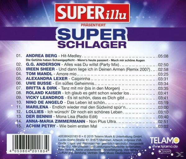 Schlager Superillu Präsentiert - VARIOUS - Super (CD)