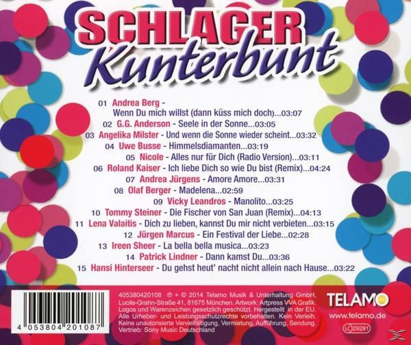 VARIOUS - Schlager Kunterbunt - (CD)