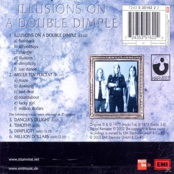 Albumcover mit einem Foto einer Band und Text darüber. Der Text ist weiß geschrieben. Der Hintergrund ist weiß.