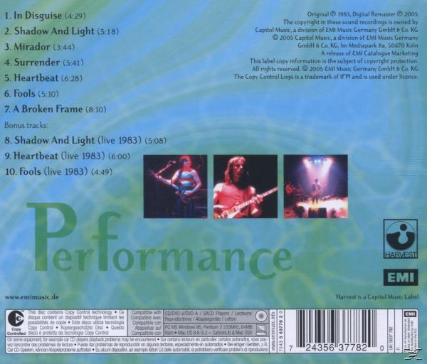 - Performance (CD) - Eloy