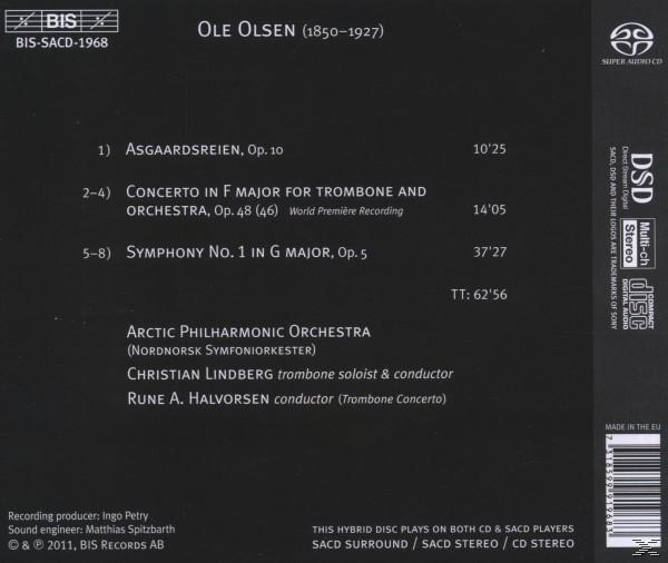 Ole & Lindberg Olsen, Halvorsen, Arctic Philharmonic Orchestra - Orchesterwerke  - (SACD Hybrid)