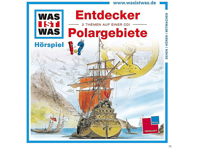 WAS IST WAS: Entdecker / Polargebiete – (CD)