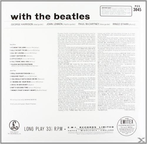 Albumcover mit Titelliste und Bandmitgliedernamen.