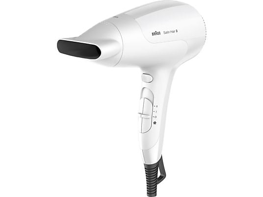 BRAUN Satin Hair 3 - Sèche-cheveux (Blanc)