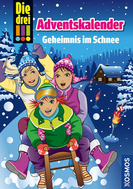 Die Drei - ??? (CD) Adventskalender - Die 2015: drei - Schnee Geheimnis !!! im