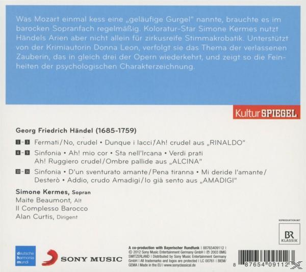 CD-Cover. Text über Musik und Musiker. Weißer Hintergrund. Deutscher Text. Titellisten.
