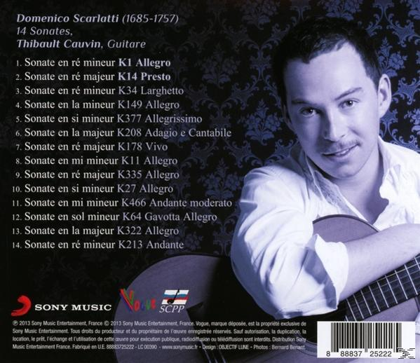 Thibault Cauvin - Danse Avec Scarlatti  - (CD)
