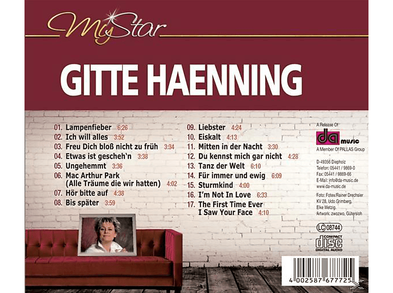 Gitte Haenning Gitte Haenning My Star Cd Schlager