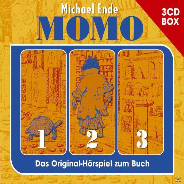 Albumcover: Michael Endes 'Momo' mit nummerierten Kästchen.