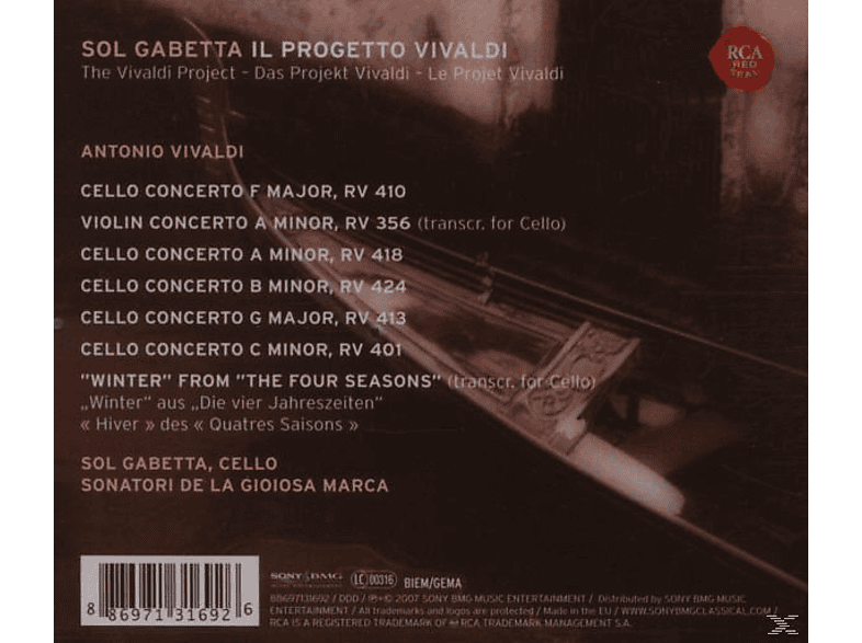 Thumbnail - Sol Gabetta - Il Progetto Vivaldi (CD)