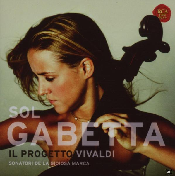 CD borító Sol Gabetta csellózik. A "Sol Gabetta" szöveg látható.