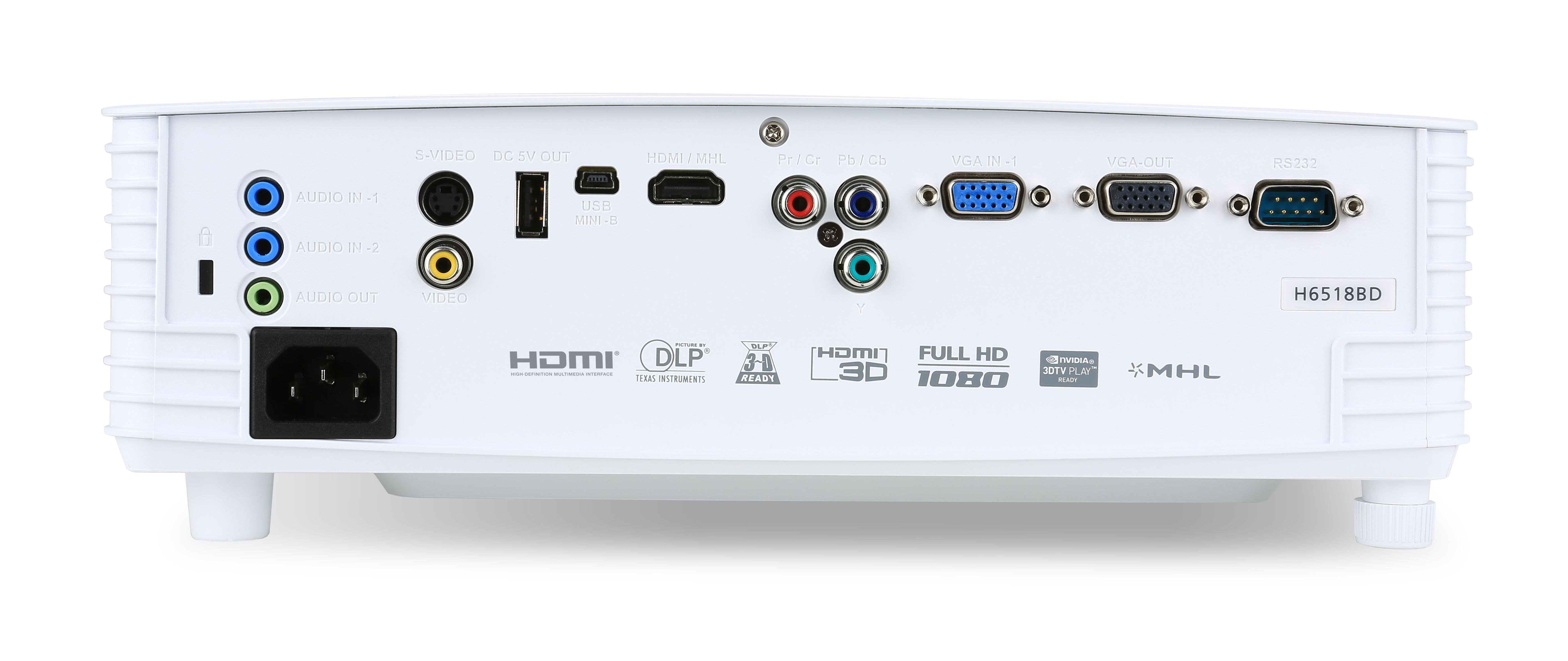 ACER H6518BD Beamer(Full-HD, 3D, 3200 ANSI-Lumen)