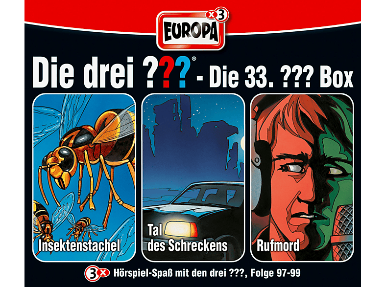 Die Drei ??? - Box 33 Folgen 97 - 99 - (CD)