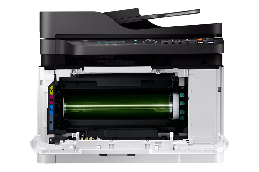 SAMSUNG Xpress C480FW Farblaser 4-in-1 Laser-Multifunktionsdrucker (Farbe) WLAN Netzwerkfähig