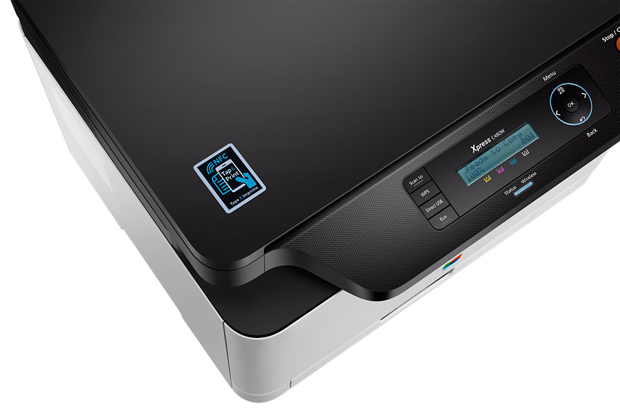 SAMSUNG Xpress C480W Farblaser 3-in-1 Laser-Multifunktionsdrucker (Farbe) WLAN Netzwerkfähig