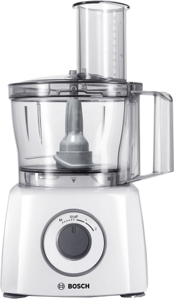 BOSCH MCM 3100 W MULTI TALENT 3 WEISS/GRAU Kompakt-Küchenmaschine Weiß (800 Watt)