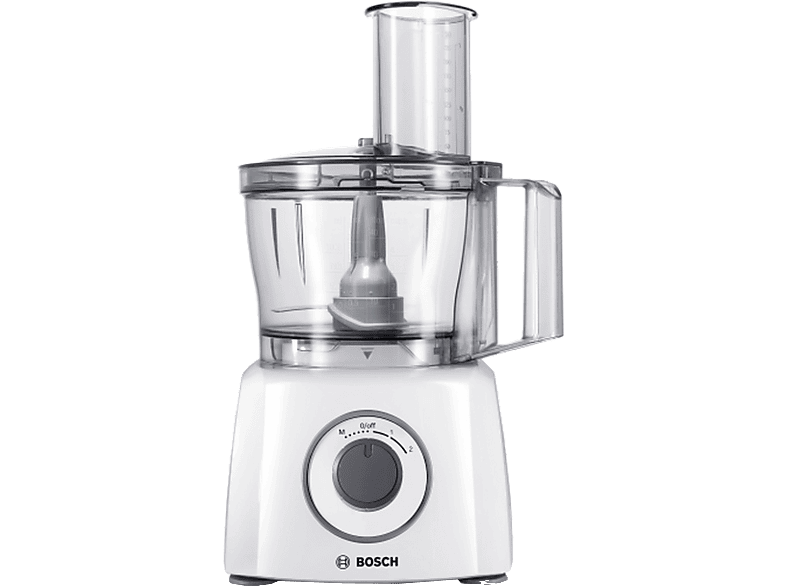 Bosch MCM3100W Kompakt-Küchenmaschine grau weiß