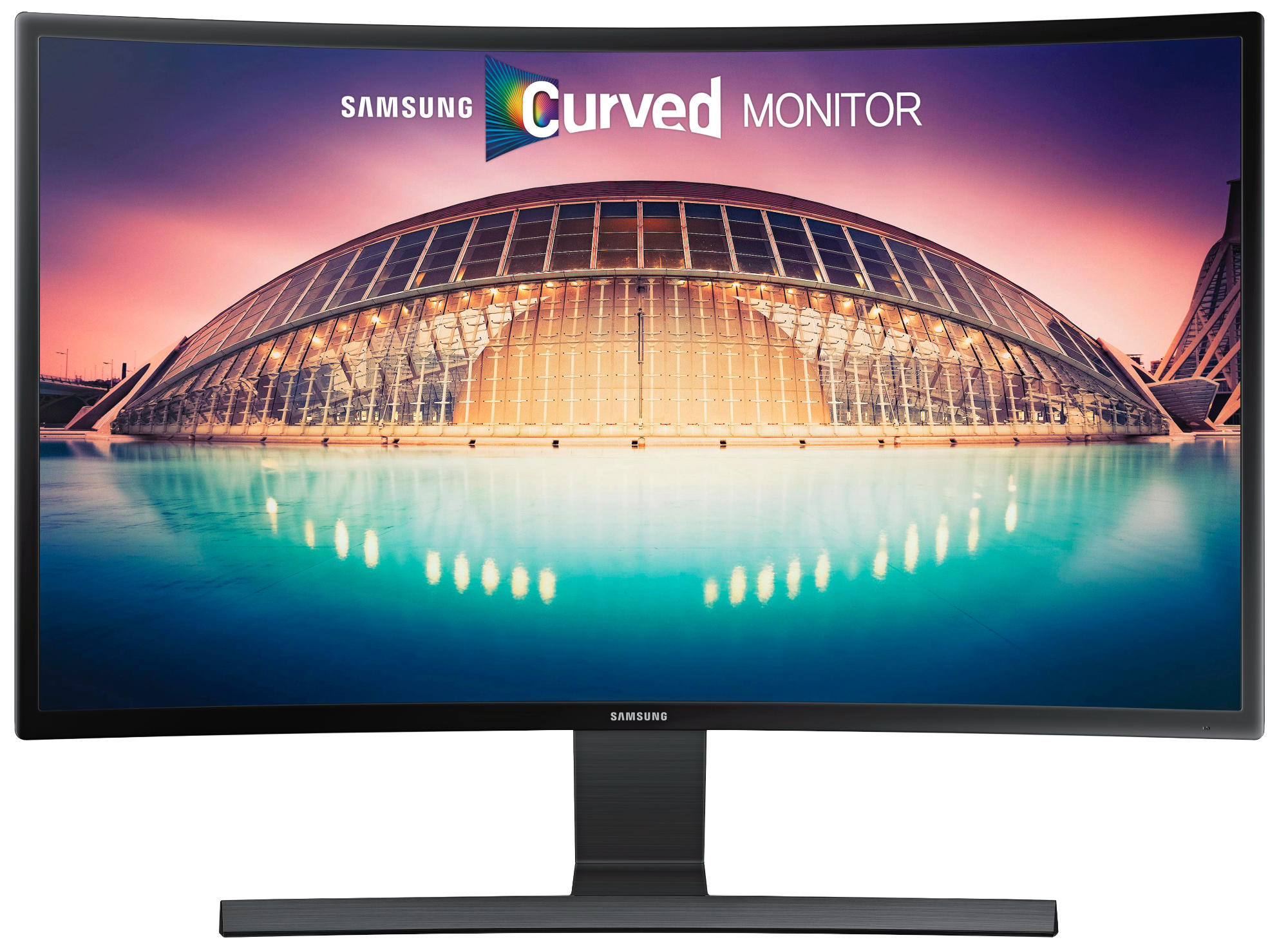 Monitor - Samsung S27E510C, Curvo, Full HD, Negro