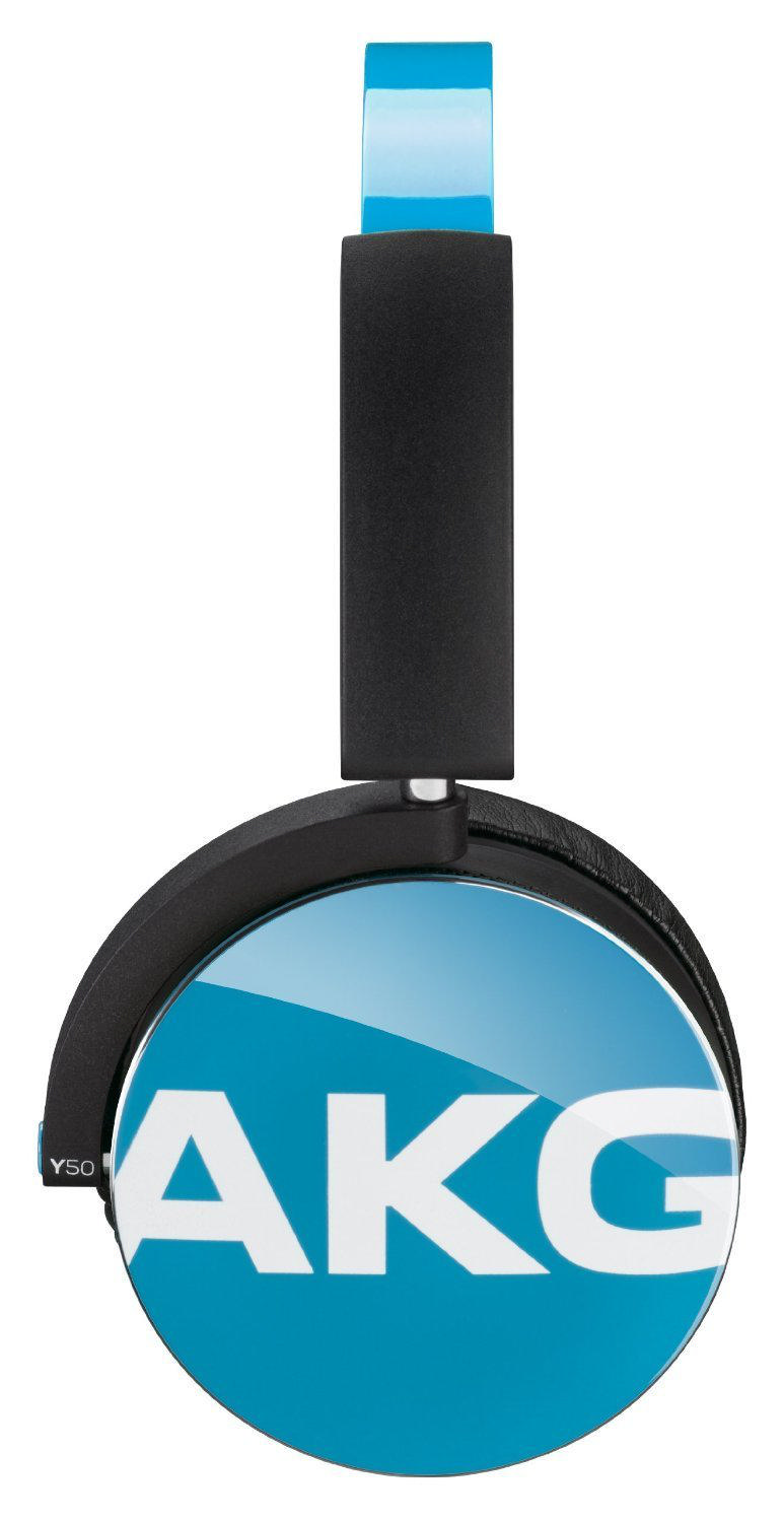 AKG Y50 Mikrofonlu Kulak Üstü Kulaklık Turkuaz