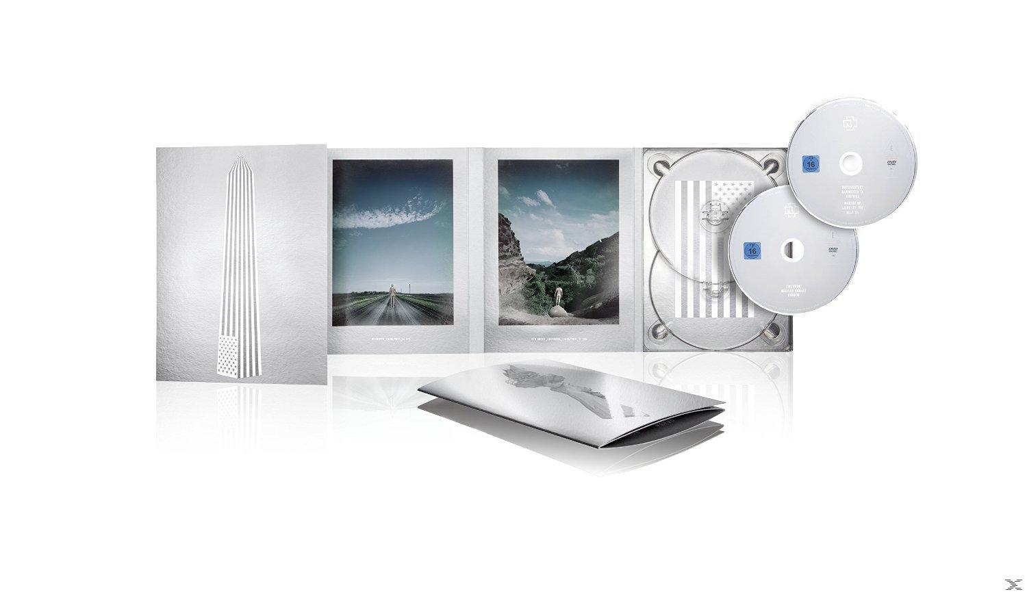 Ein CD-Box-Set mit mehreren Discs und einem Booklet.