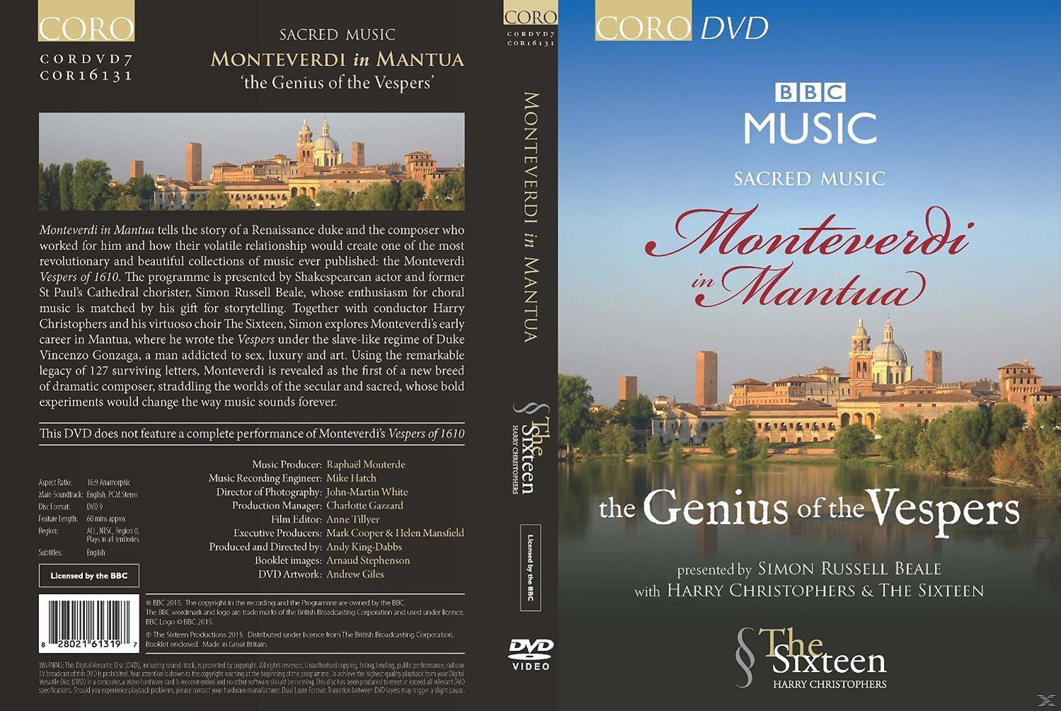The Sixteen - Monteverdi In Mantua-The Genius Of  The Vespers  - (DVD)