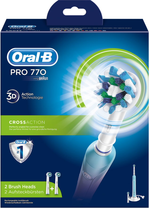 ORAL B Elektrische tandenborstel CrossAction (PRO 770)