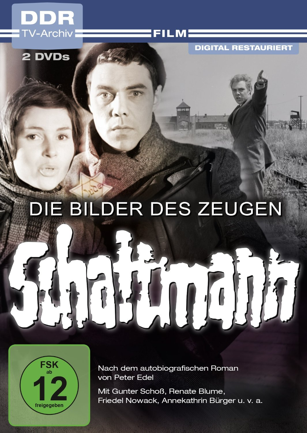 Filmplakat. Drei Personen und Text. Grüne und schwarze Farben.