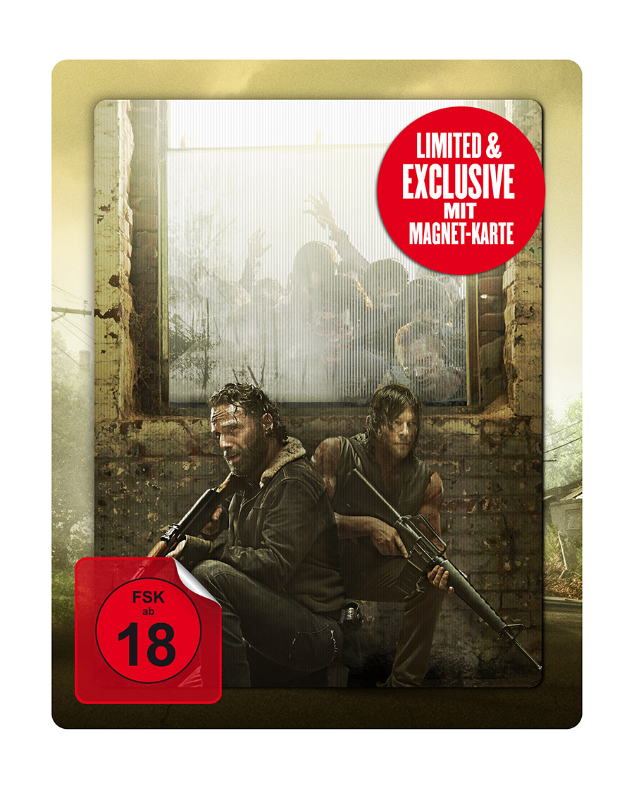 The Walking Dead - Staffel 5 - Exklusives Steelbook uncut mit Lenticular (6 Discs) Blu-ray