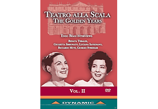 Enzo Biagi, Renata Tebaldi, Giulietta Simionato, Luciana Savignano, Riccardo Muti, Giorgio Strehler - Teatro Alla Scala: The Golden Years  - (DVD)