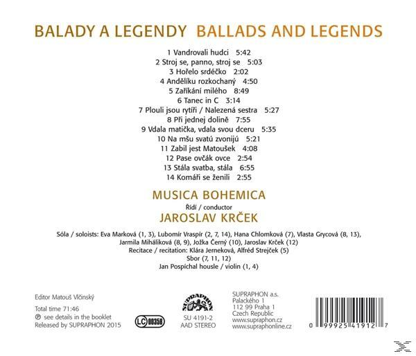 Jaroslav Krcek, Musica Bohemica - Balladen Und Legenden  - (CD)