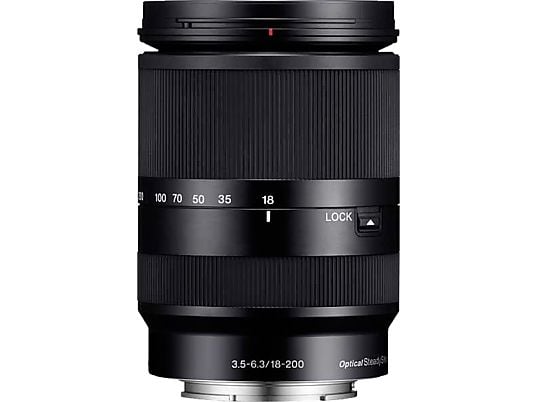 SONY Standaardlens E 18–200 mm F3.5–6.3 OSS (SEL18200LE)