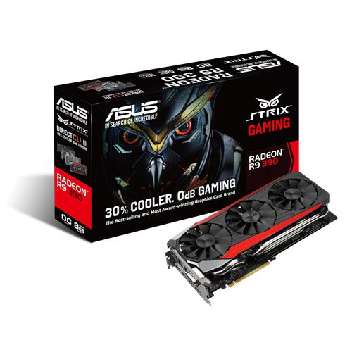 ASUS 90YV08F0-M0NA00 STRIX R9 390  (AMD, Grafikkarte)