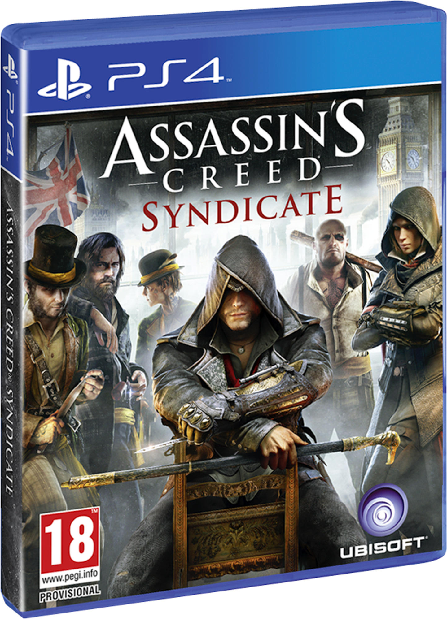 Ubisoft Assassins Creed syndicate ps4 para juego