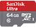 SANDISK Ultra Android microSD 64GB + SD Adaptör 80MB/s Class 10 Hafıza Kartı