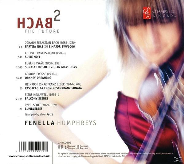 Fanella Humphreys - Bach-The Future  - (CD)