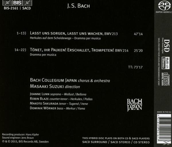 Collegium Japan - Weltliche Kantaten Vol.5  - (SACD Hybrid)