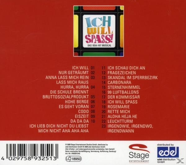 VARIOUS - Ich Will Spass!  - (CD)