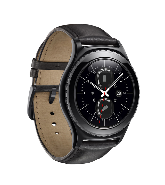 SAMSUNG Gear S2 classic Smart Watch, 170-200 mm, Schwarz